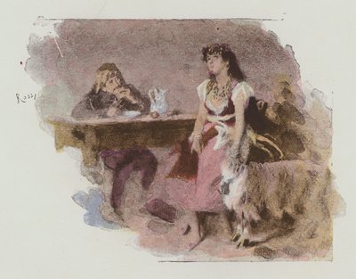 Illustration for Notre-Dame De Paris by Victor Hugo by Lucius Rossi